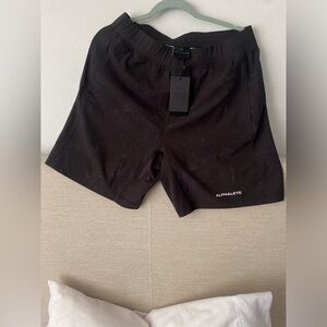 Men’s ALPHALETE workout gym shorts NWT Large